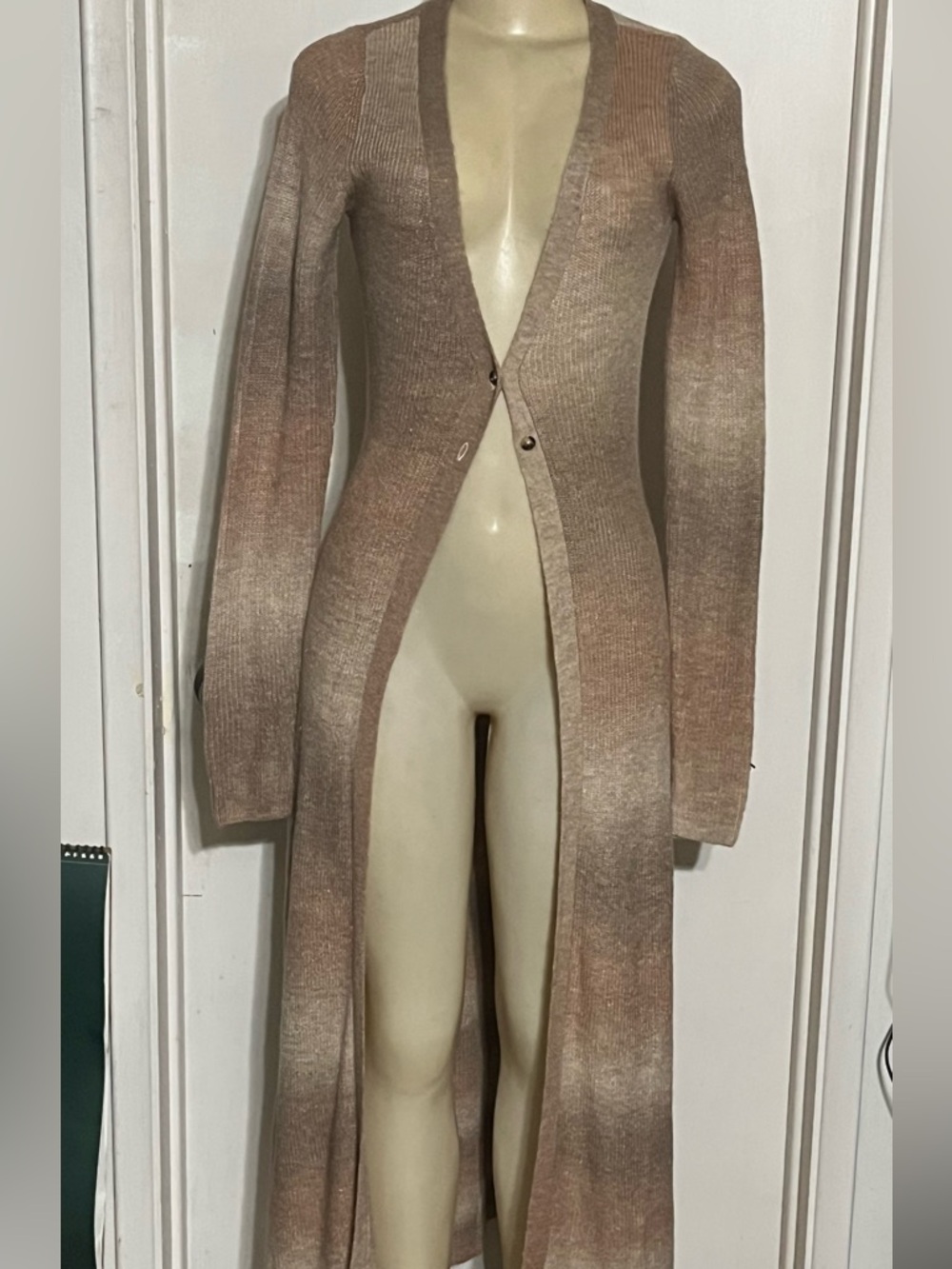 Free People Neutral  Set Duster Cardigan size S